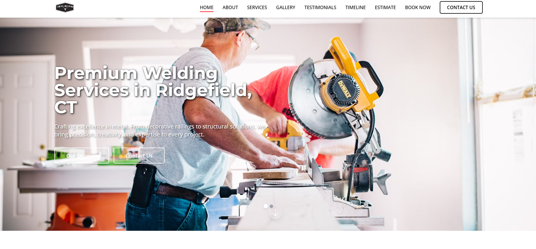Precision TIG welding specialist at Swiss Welding Master fabricating aluminum components in a professional workshop, showcasing our certified metal fabrication services.